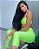 Top Fitness de Alcinha Feminino Roma Verde Neon - Imagem 1