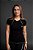 Camiseta Energy Feminina Roma Preto/Verde - Imagem 1