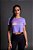 Cropped Dry fit Roma Workout  Lilas - Imagem 1