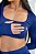 Top Cropped Set Core -  Azul Marinho - Imagem 3