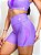 Shorts Curto Shine Roma - Roxo - Imagem 2