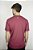 Camiseta de Algodão Carmine Masculina Bordô - Imagem 3