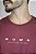 Camiseta de Algodão Carmine Masculina Bordô - Imagem 5