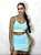 TOP Alcinha Aqua Roma - Azul/Verde - Imagem 4