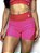 Shorts Curto Coral Roma - Rosa/Vermelho - Imagem 1