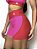 Shorts Curto Coral Roma - Rosa/Vermelho - Imagem 2