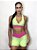 Shorts Curto Lime Roma - Verde/Pink - Imagem 4