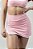 Shorts Saia Duo - Rosa/Branco - Imagem 1