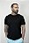 Camiseta Básica Masculina Algodão Roma - Preto - Imagem 1