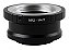 Anel Adaptador M42-m4/3 - Lente rosca M42 e Câmera M43 Jvc Olympus Blackmagic e outras MFT - Imagem 1