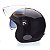 Capacete Lucca Galaxy Glossy - BLACK - Imagem 2