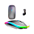 Mouse sem Fio 9H LED RGB - Imagem 1