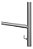QUADRO ANDAIME TUBULAR SEM PINO DE 1,00M LARG. X 1,00M - Imagem 2