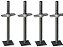 Sapata Ajustável 50cm Andaime Tubular Regulável Galvanizada - Imagem 4