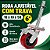 Roda Ajustável para andaime 6'' com rolamento e trava - Imagem 1