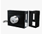 Fechadura STAM Externa 1701/100 de sobrepor tetra inox preto fosco - Imagem 1