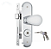 Fechadura STAM Externa 1800/10 tetra inox - Imagem 1