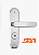 Fechadura STAM Externa 1800/21 tetra inox - Imagem 1