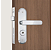 Fechadura STAM Externa 1800/21 tetra inox - Imagem 2