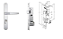 Fechadura STAM 601/602 inox - Imagem 2