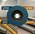 Disco Flap 4.1/2" 115mmx22mm Grão 80 T29 CX 10 und - Imagem 5