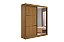Guarda roupas Athenas 02 portas cinamomo/off white - Imagem 2