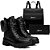 Kit Coturno Feminino Com Bag Tratorado + Mochila E Carteira - Imagem 1