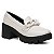 Mocassim Oxford Feminina Salto Grosso Confortavel Corrente - Imagem 10