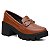 Mocassim Salto Tratorado Brilho Diversas Cores Estilo Oxford - Imagem 3