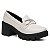 Mocassim Salto Tratorado Brilho Diversas Cores Estilo Oxford - Imagem 5