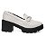 Mocassim Salto Tratorado Brilho Diversas Cores Estilo Oxford - Imagem 8