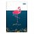 Caderno Brochura Capa Dura pequeno 1/4 Aloha Let's Flamongle 80 Folhas Tilibra - Imagem 1
