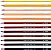 Lápis de Cor 12 Cores Mega Soft Tons de Pele Tris - Imagem 2