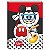 Caderno Mickey Emoji Disney Brochura Grande Universitário Jandaia - Imagem 1