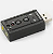 Adaptador de Placa de Som para USB Knup HB-T64 - Imagem 1