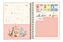 Planner Espiral Pooh 2024 Fundo Branco Bee At One With Nature Tilibra - Imagem 2