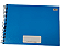 Caderno de Cartografia e Desenho Espiral Capa Dura Azul 80 Folhas - Imagem 1