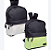 Mochila de Costas Neon And Black Cores KIT - Imagem 1