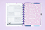 Planner Lilac Fields Médio 104 Folhas Caderno Inteligente - Imagem 2