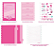 Caderno Inteligente Médio 80 Folhas Barbie Rosa - Imagem 2