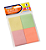 Blocos De Anotações Smart Notes Colorido Pastel 200 Folhas BRW - Imagem 1