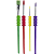 Pincel Artistico Colors Grip Soft Touch Kit 4 Unidades Colorido - Marca KIT - Imagem 3