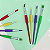 Pincel Artistico Colors Grip Soft Touch Kit 4 Unidades Colorido - Marca KIT - Imagem 4