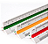 Escalímetro 30cm Triangular - Jocar Office - Imagem 1