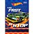 Caderno Brochura 1/4 Pequeno 80 Folhas Hot Wheels - Tilibra - Imagem 3