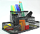 Porta Objetos Aramado Cores - Marca KIT - Imagem 3