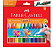 Canetinha Triangular Jumbo 24 Cores - Marca Faber Castell - Imagem 1