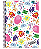 Caderno Espiral Capa Dura Universitário 10 Matérias 160 Folhas Divertidamente - Foroni - Imagem 3