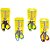 Tesoura Escolar 14cm Inox Cabo Emborrachado Sortido - Gatte - Imagem 1