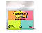 Bloco Post-it 38x50mm sortido c/ 200fls 3m - Post-it - Imagem 1